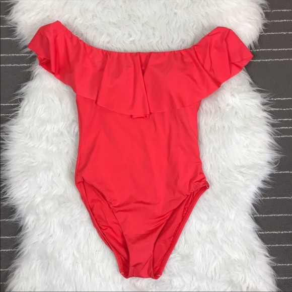 NEW Trina Turk off the shoulder swimsuit - Picture 3 of 11